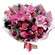 букет из роз и тюльпанов с лилией. Киев